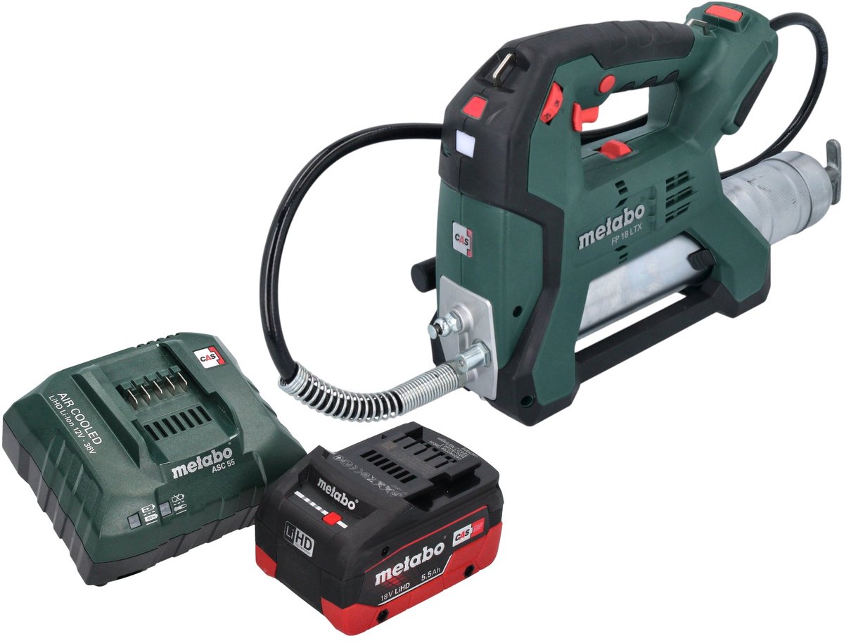 Metabo FP 18 LTX accusmeerpistool 18 V 690 bar + 1x LiHD accupack 5,5 Ah + lader