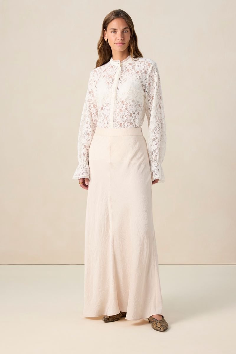 Sissy-Boy - Witte maxi-rok