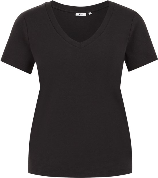 WE Fashion Dames T-shirt met V-hals