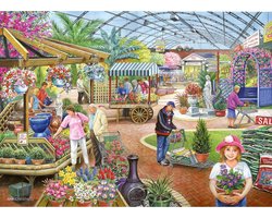 House of Puzzles legpuzzel tuincentrum 500 stukjes puzzel.