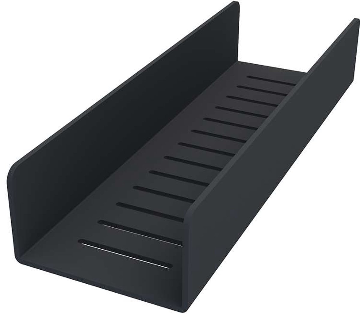 Nimco Toebehoren - Legplank, lengte 30 cm, mat zwart 2091-H-30-90
