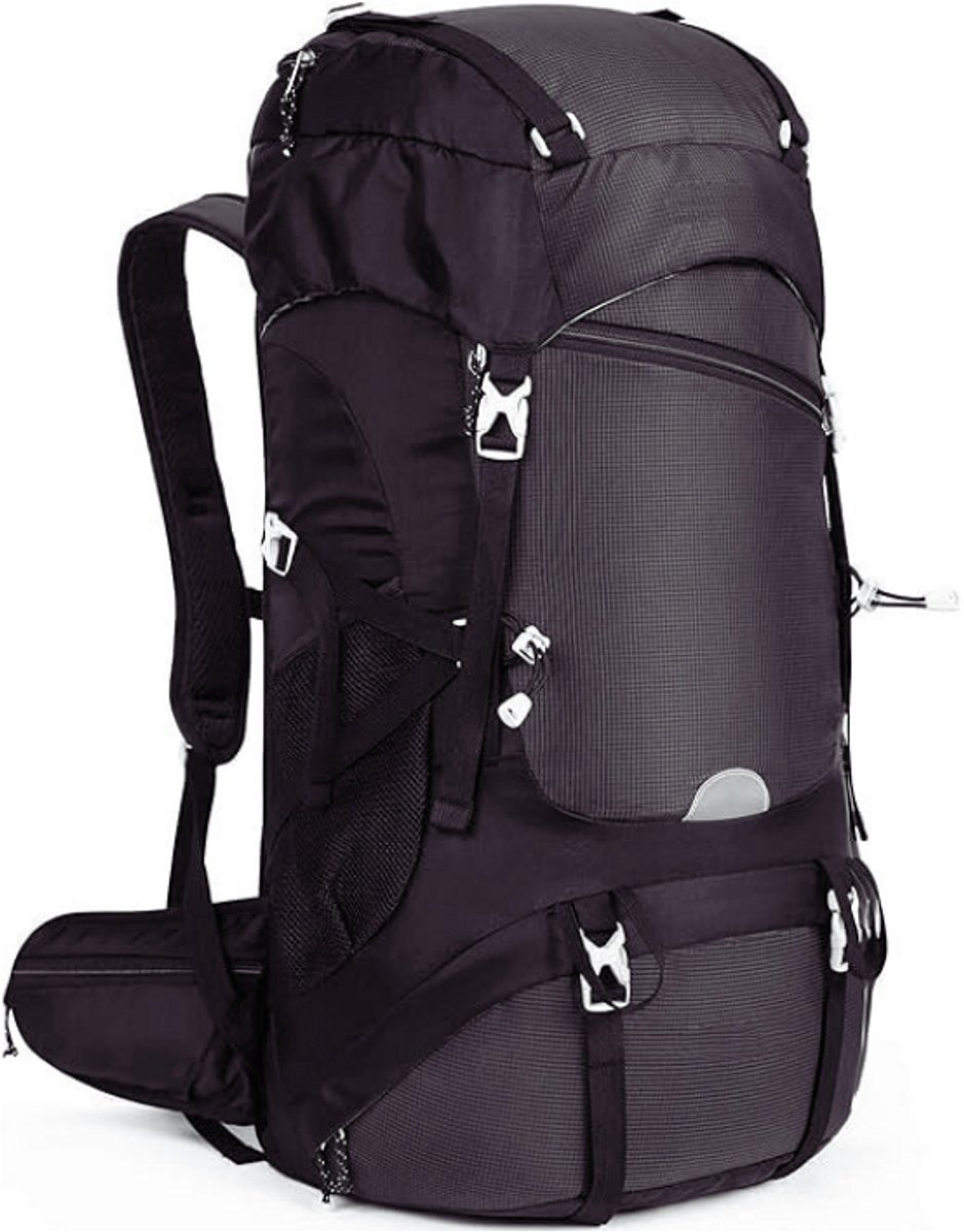 Thuys – Waterdichte Wandelrugzak 50L / 60L – Kamperen – Bergbeklimmen En Reissporten – Met Regenhoes