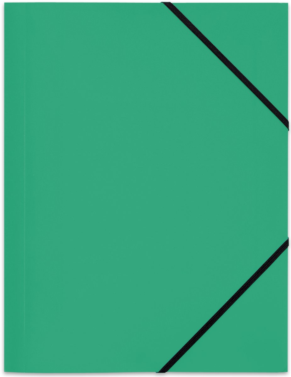 ELBA hoekspanmap Standard, DIN A4, PP, zwart