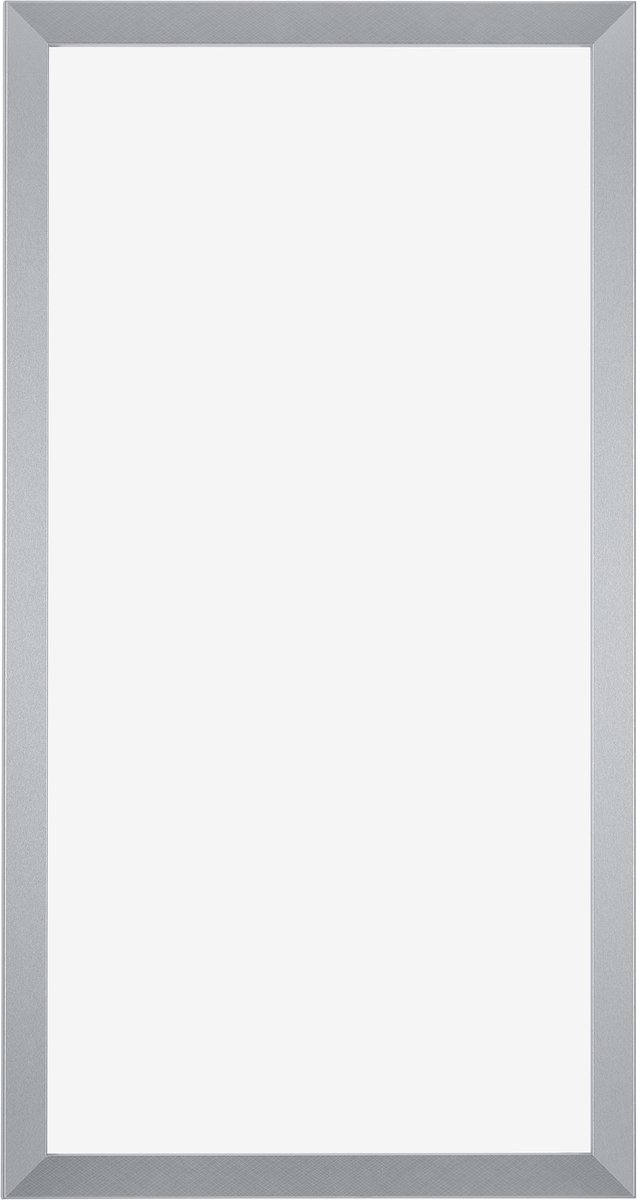 Dutch Frame Factory Fotolijst 50x100 cm - MDF - Zilver Glans - Cork