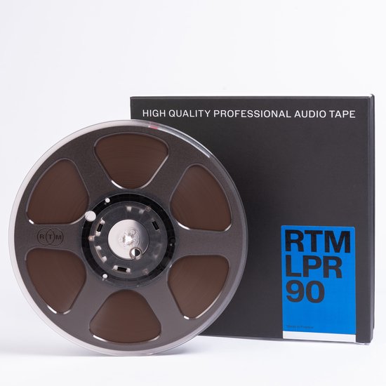Bande Magnétique Analogique RTM SM911 - 1/4 Pouce, NAB Pancake, 762m - B-1000