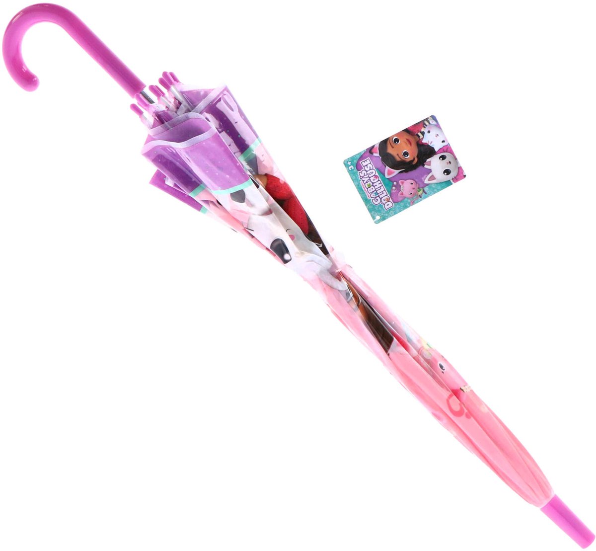 Gabbys Dollhouse Kinderparaplu 69 cm Paars
