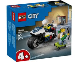 foto van LEGO® City Achtervolging op Politiemotor - 60455