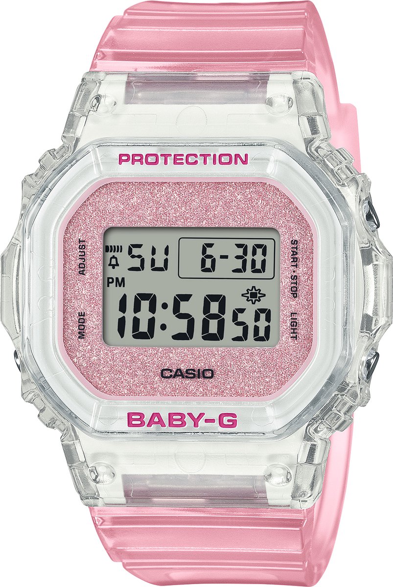 Casio Baby-G BGD-565GC-4ER Horloge - Kunststof - Roze - Ø 34 mm