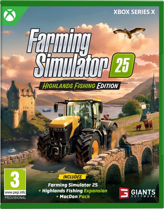 Farming Simulator 25 Highlands Fishing Edition - Xbox Series X