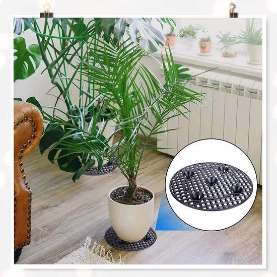 mumisuto Potplantenstandaard, 6 stuks, bloempotstandaard, plantenstandaard, grote plantenbakhouder, plantenniveau-pot, elevator voor dek of terras, 20 cm mumisuto Potplantenstandaard, 6 stuks, bloempotstandaard, plantenstandaard, grote plantenbakhouder, plantenniveau-pot, elevator voor dek of terras, 20 cm