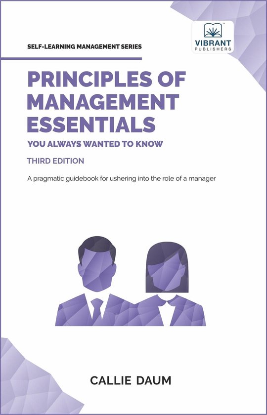 Self Learning Management - Principles of Management Essentia ... - cover