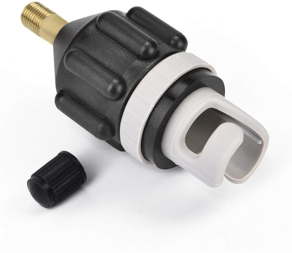 Sup pompadapter - compressoradapter - pompadapter - ventieladapter - stand-up paddlemotor - opblaasboot - reserveonderdelen voor stand-up paddleboard - zwart