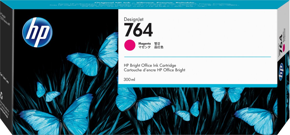 764 magenta inktcartridge, 300 ml
