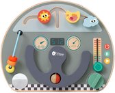 Youuys Motorikbrett Montessori Spielzeug Holzspielzeug für Baby Kinder
