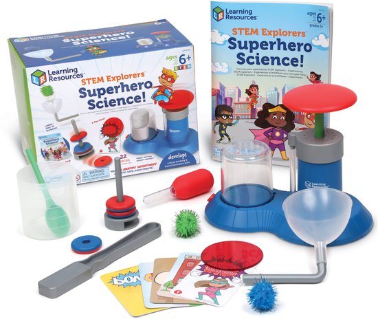 Learning Resources STEM speelgoed Superhero Science Lab educatief spel.