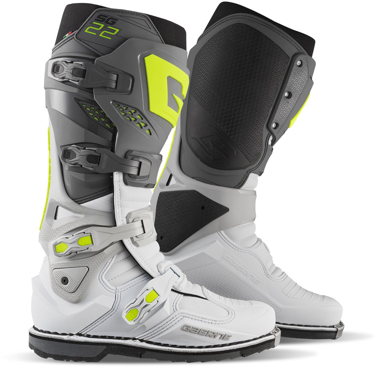 Gaerne SG-22 Grijs Wit Crosslaarzen - Laars
