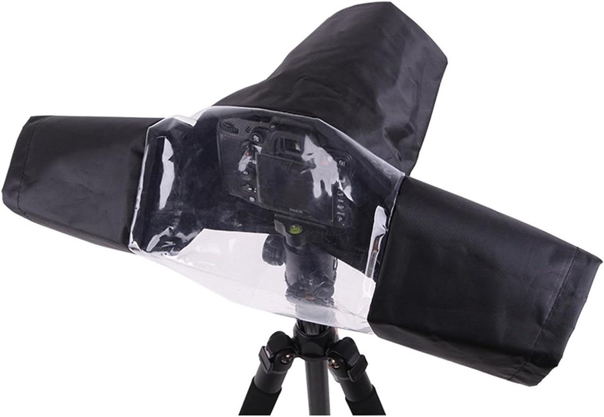 Allecto Plus - Waterdichte Regenhoes voor Digitale SLR Camera's - Bescherming tegen Regen - Lens Tot 22 cm - Fotografie Accessoire