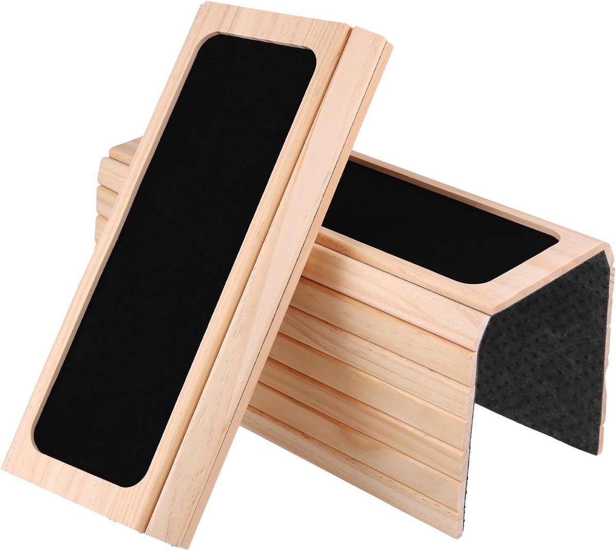 Inovra Plus - Houten Bank Arm Tray Opvouwbare Tafelblad - 43.1x34x0.9cm voor Thuis en Kantoor - Handige Draagbare Armleuning Tafel