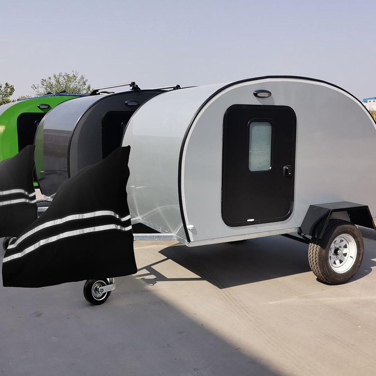 Allecto Plus Disselflap 600D Beschermhoes voor Aanhangerdissel en Caravan | Waterdicht en UV-Bestendig | Duurzaam en Krasbestendig | Geschikt voor Paardentrailers