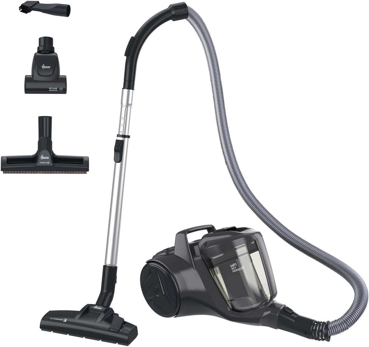 Hoover HP120PET 011 2 l Cilinderstofzuiger Droog 700 W Zakloos