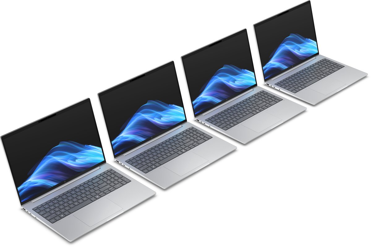 HP EliteBook 8 G1a 16 inch Notebook PC AMD Ryzen AI 5 230 Laptop 40,6 cm (16") WUXGA 32 GB DDR5-SDRAM 512 GB SSD Wi-Fi 7 (802.11be) Windows 11 Pro AI PC Zilver