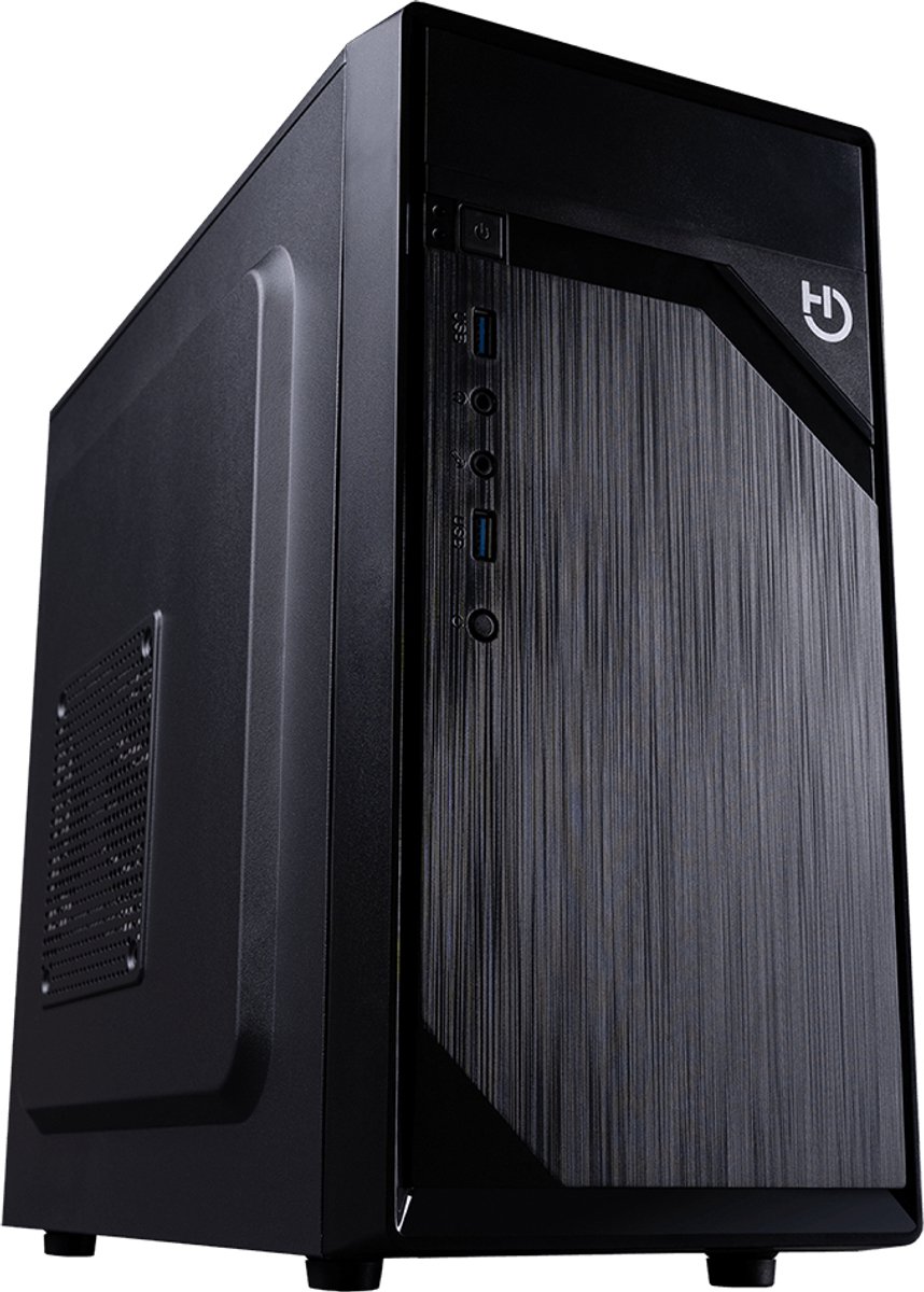 ATX/mATX Semi-tower Box Hiditec CHA010032 Black