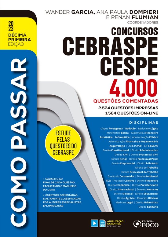 Como Passar - Como passar em concursos CEBRASPE - cover