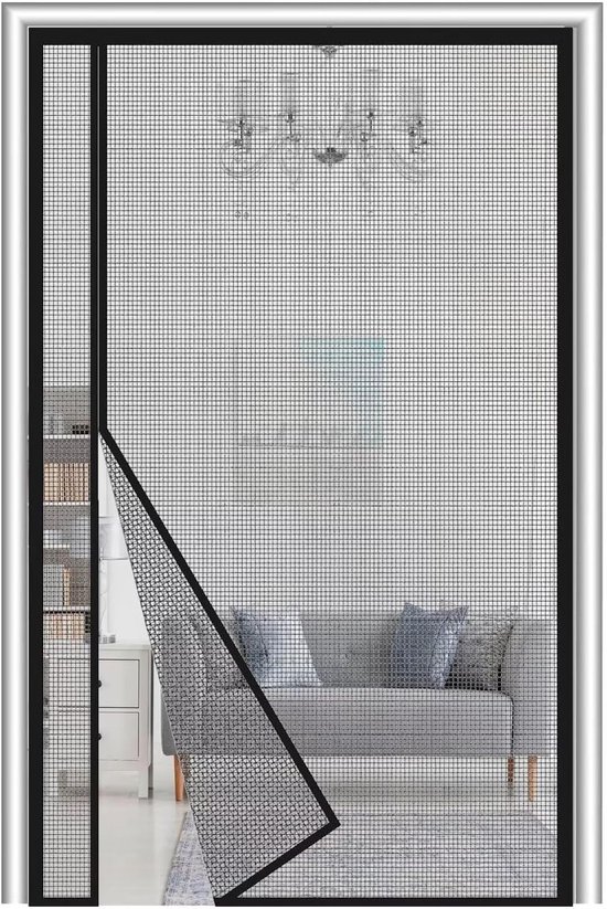 Magnetische Muggennet Deur, Anti Muggennet Gordijn 70 x 225 cm