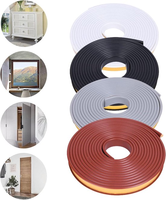 U-Shape Edge Banding, 16.4ft Self Adhesive Veneer U-Shape Edge Banding, 16.4ft Self Adhesive Veneer