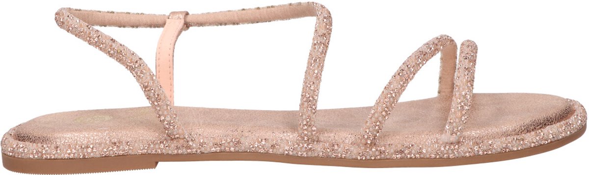 La Strada Sandaal Roze Glitter Synthetisch - Damesschoenen - Maat - 38