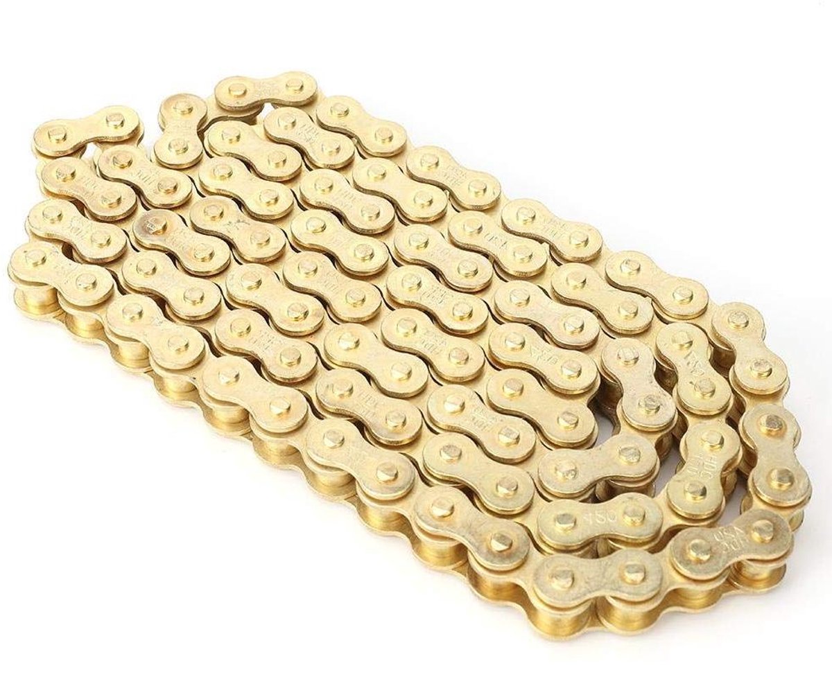 Allecto Plus - Aandrijfketting voor motorfietsen - 48 schakels - 420 aandrijfketting voor 50cc 110cc PIT Quad Dirt Bikes Kart