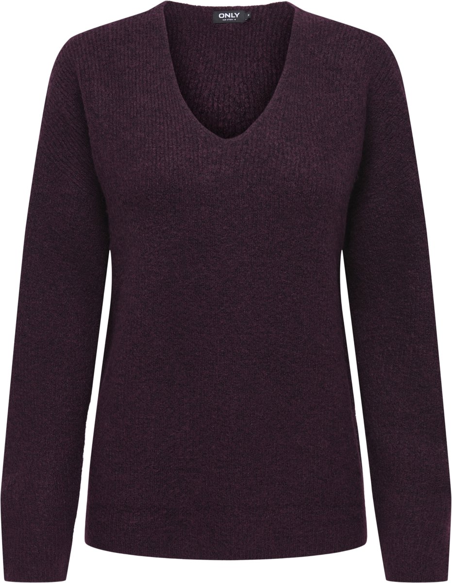 ONLY - ONLCAMILLA V-NECK L/S PULLOVER KNT NOOS Dames Trui