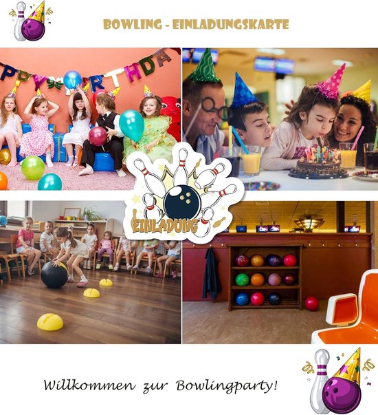 24 premium uitnodigingskaarten voor kinderverjaardag voor