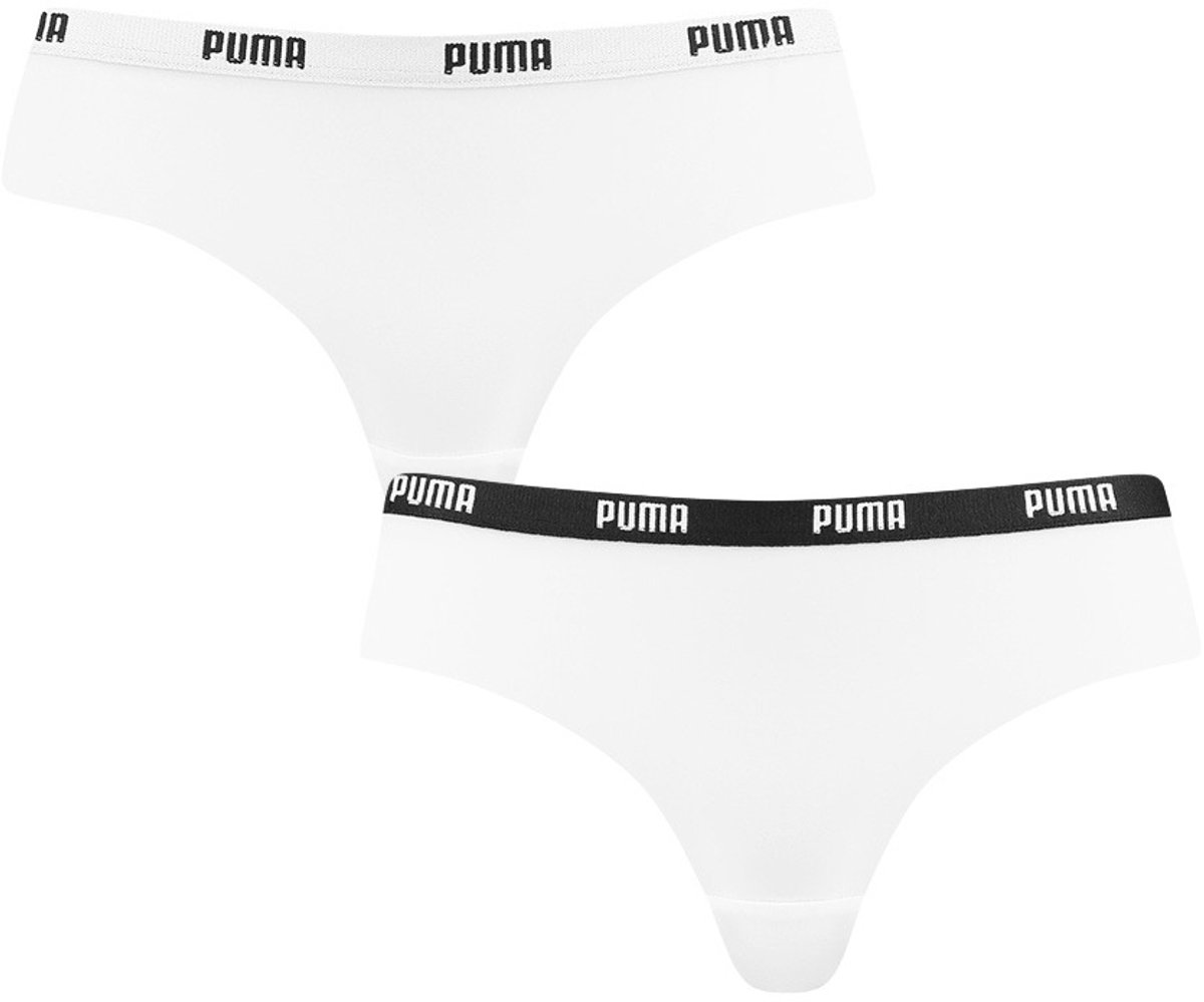 PUMA dames everyday 2P microfiber brazilians wit