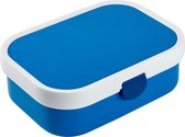 Boîte à lunch Mepal Campus pour Enfants – Blauw – Avec compartiments pratiques – Espace pour 4 sandwichs – Boîte à lunch