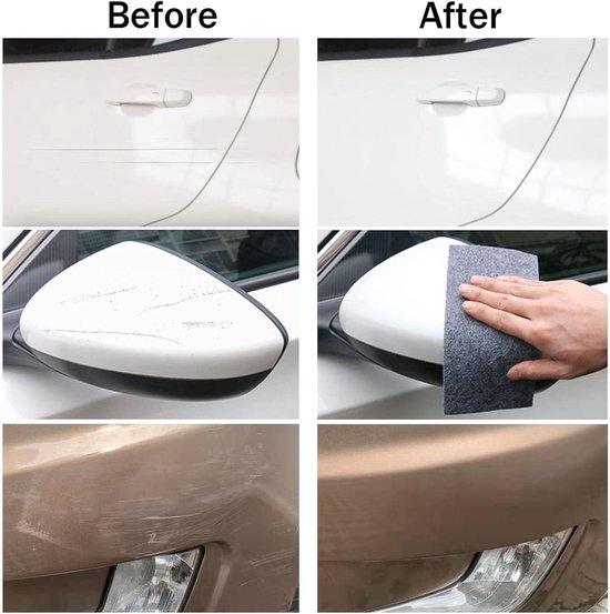 Nano Sparkle Doek - 6 Stuks Glitterdoek voor het Reinigen van Auto