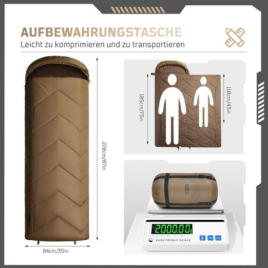 Deckenschlafsack für Kinder Dream Express Orange