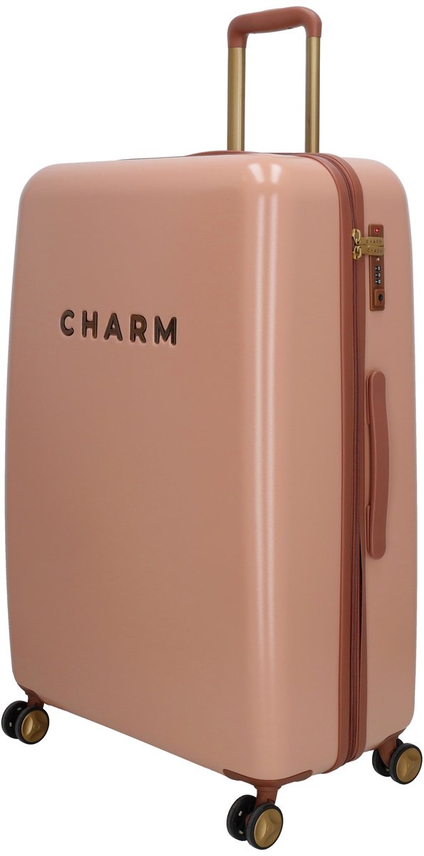 Charm London Capetown Koffer 28 Inch - L - Reizen - Travel - Hardcase - Roze