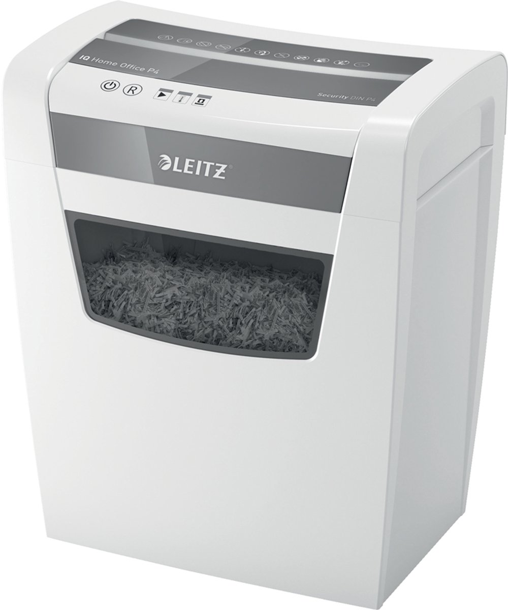 Leitz IQ Slim Home Office Papierversnipperaar - P4 Snippers