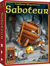999 Games - Saboteur - Kaartspel - Snel uitgelegd, snel gespeeld - Saboteer je tegenstanders - Familiespel - Gezelschapsspel - Klein cadeautje