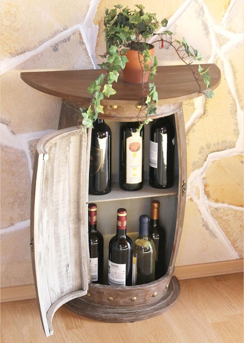 Thuys – Barkast – Drankkast – Barmeubel – 60 x 30 x 75cm – Bruin