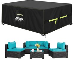 Tuintafel Beschermhoes voor Meubels met Optimale Weerbestendigheid en Ventilatie