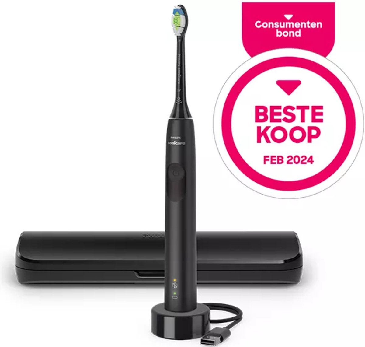 Philips Sonicare 4100 Series elektrische tandenborstel met sonische technologie - afbeelding 3