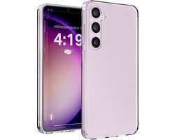 Hoesje geschikt voor Samsung S23 Hoes Siliconen Case galaxy Cover - Transparant - shock proof