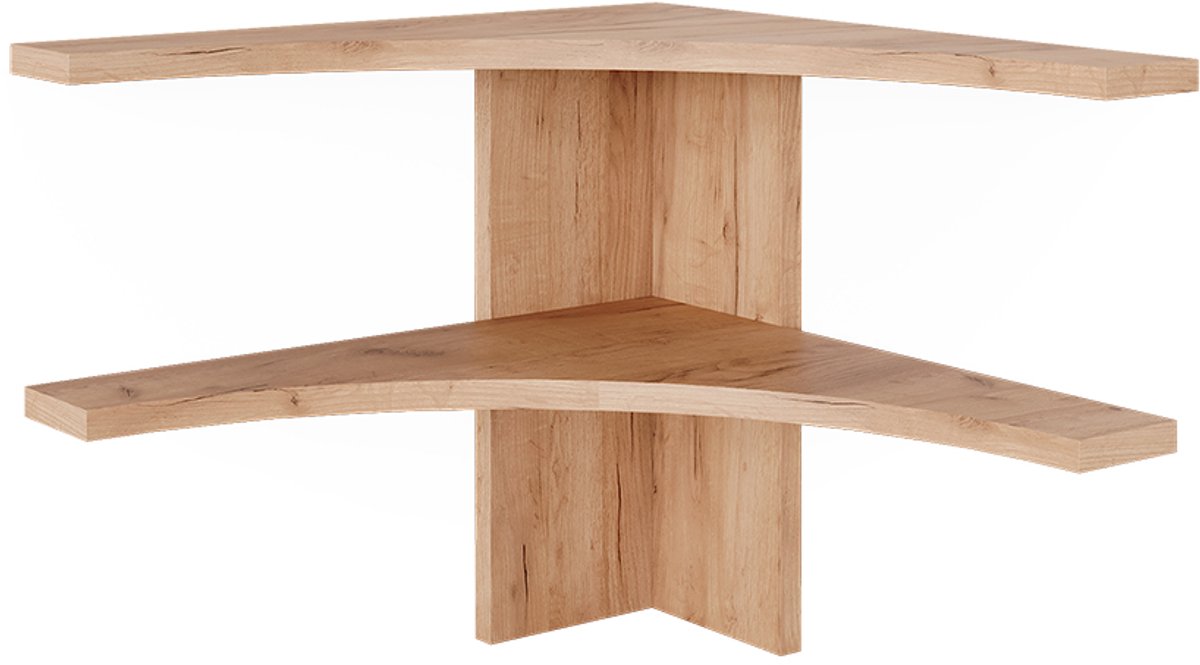 Vicco Roman Hoekplank – 43.5 x 37 cm Zand eik