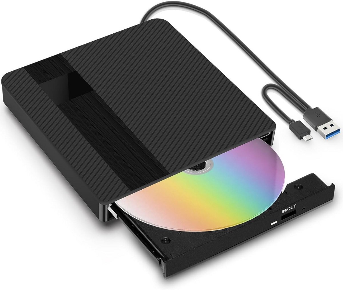 DailySupplies® Externe DVD Speler voor Laptop - CD Brander - Plug & Play