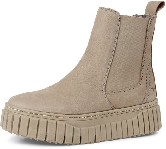 Tamaris suède chelsea boots beige