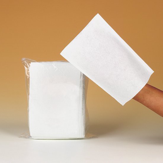 Wegwerp washandjes - 100 stuks - Droog