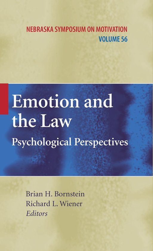 Nebraska Symposium on Motivation- Emotion and the Law - cover