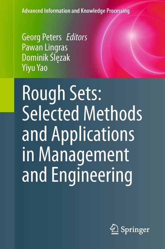 Rough Sets: Selected Methods and Applications in Management  ... - cover